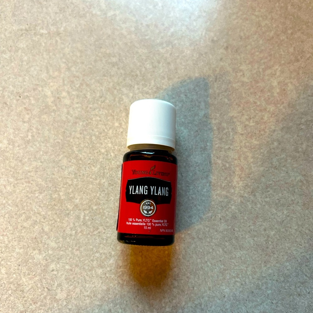 Young Living Ylang Ylang essential oil - few drops used 15ml
